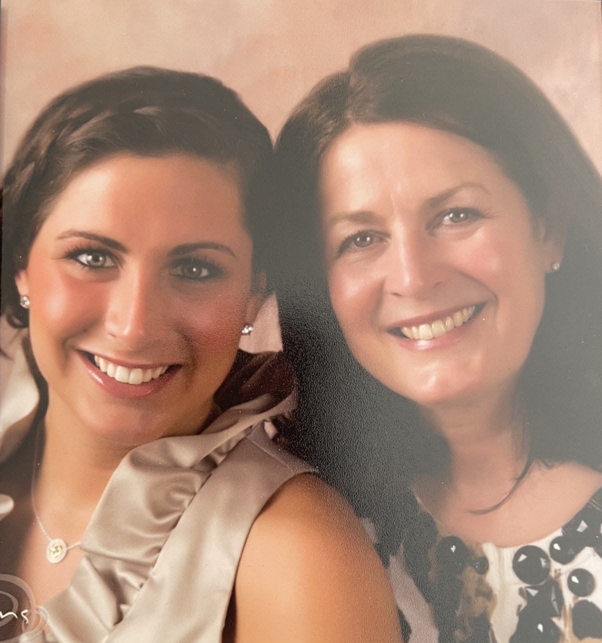 Ms. Kay with her daughters